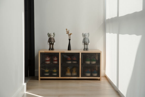 TOWER BOX SNEAKERS WOODEN STOOL